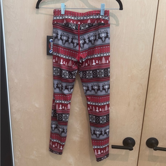 NWT Hot Chillys Long Underwear Reindeer Print - Picture 2 of 4